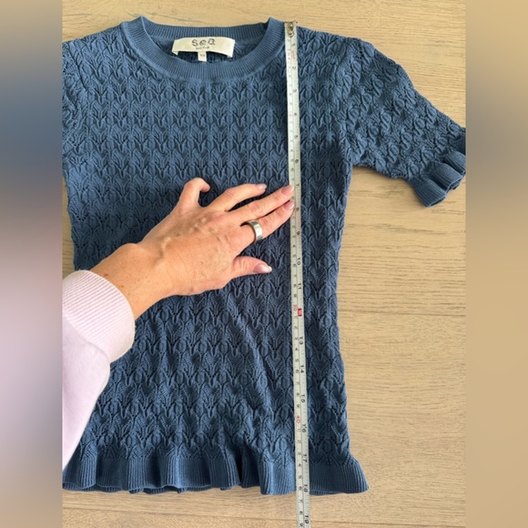 Sea New York Women's Rue Fine Gauge Knit Sweater size XS - Picture 8 of 9